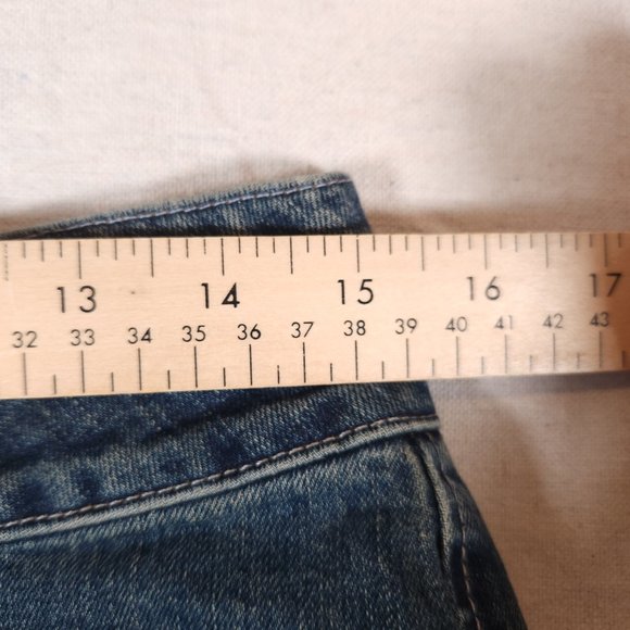 Silver Blue Jeans Womens Sz 30/32 Double Button Flare Denim Pants Canada - Picture 4 of 16